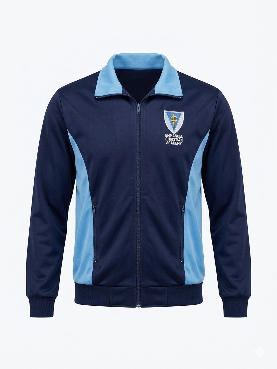 57733490-e70e-4aaf-8a8d-deb7b5bc1227 Emmanuel Christian Academy - Senior Sports Jacket - Image 1
